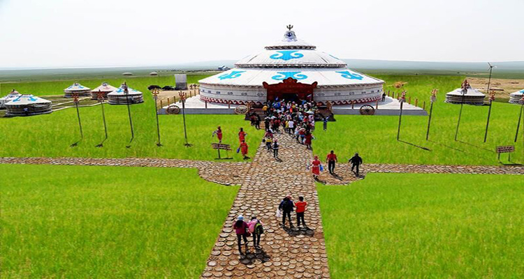 草原阿都特游牧部落